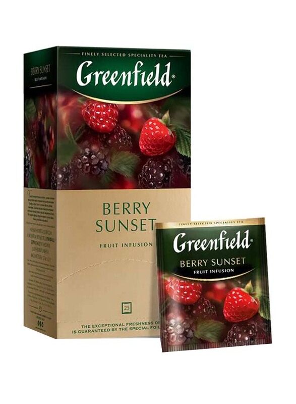 

Greenfield Berry Sunset Fruit Herbal Tea Bags
