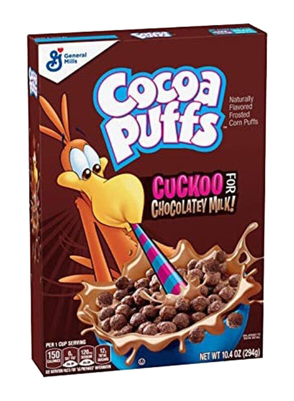 

Gm Cocoa Puffs Chocolate Breakfast Cereal, 294g