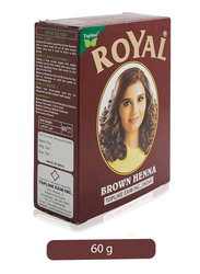 Royal Topline Henna Hair Color, Brown, 60gm