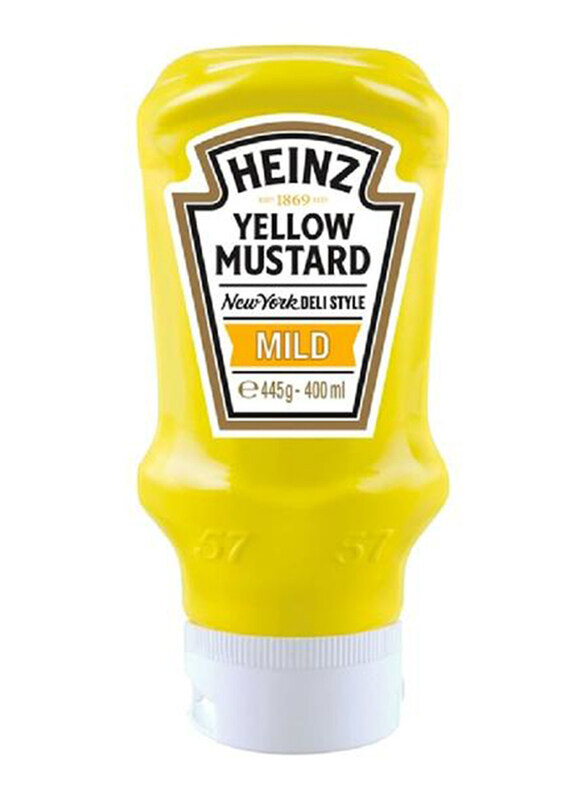 

Heinz Mild Yellow Mustard, 400ml