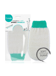 Casalfe Bamboo Mitt Natural Care Exfoliation Soft, 1 Piece