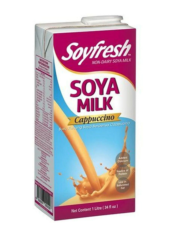 Soyfresh Cappuccino Flavoured Soymilk, 1 Litre