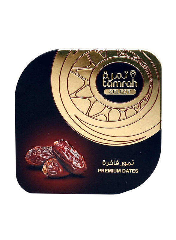 Tamrah Premium Khudari Plain Date Tin, 493g