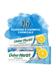 Dabur Herbal Whitening Salt & Lemon Toothpaste, 150gm