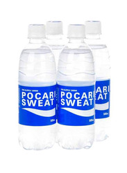 Pocari Sweat Bottled Drinking Water, 4 x 500 ml