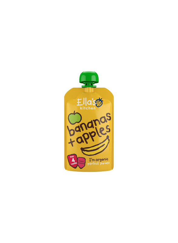 Ella's Kitchen Apples Plus Bananas Fruit Puree - 120 g