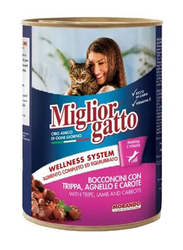Miglior Gatto Canned Cat Food With Tripe, Lamb & Carrots, 405g
