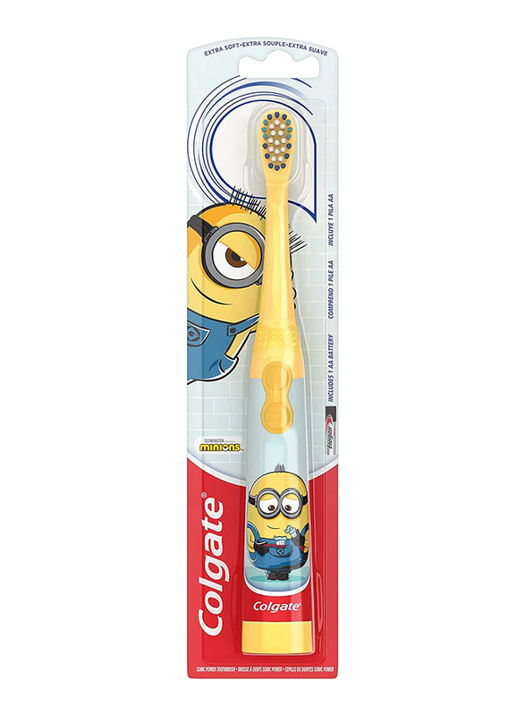 Colgate Kids Power Minios Toothbrush, Multicolour, 1 Piece
