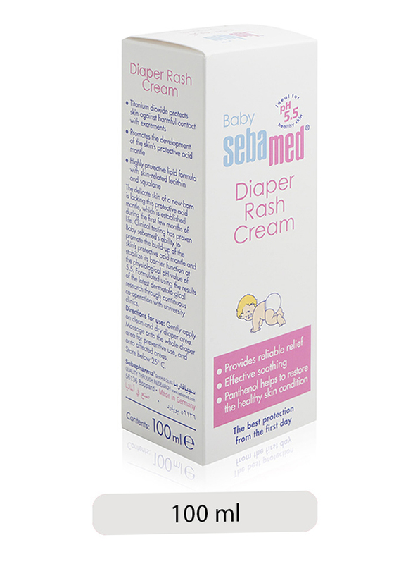 Sebamed 100ml Diaper Rash Baby Cream for Kids