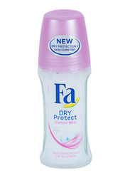 Fa Dry Protect Cotton Mist Deodorant Roll On, 50 ml