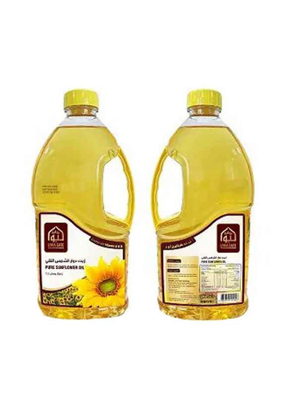 

Liwagate Sun Flower Oil, 2 x 1.5 Liters