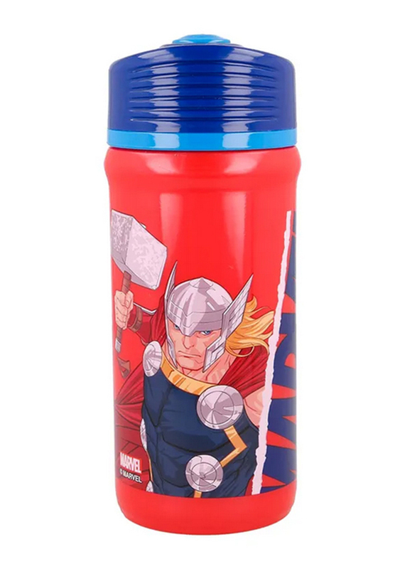 Stor 390ml Avengers Comic Heroes Twister Sport Water Bottle, Multicolour