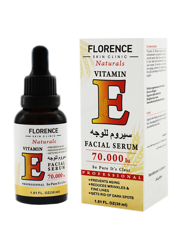 

Florence Vitamin E Facial Serum, 30ml