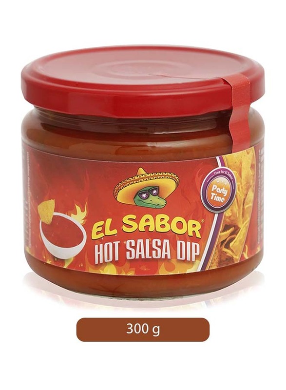 El Sabor Hot Salsa Dip, 300g