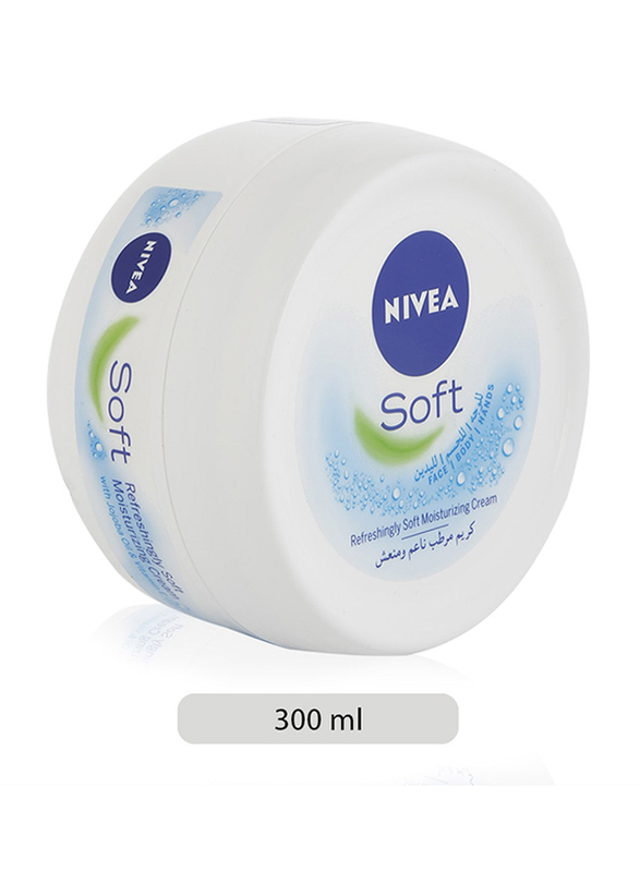 Nivea Refreshingly Soft Moisturizing Cream, 300ml