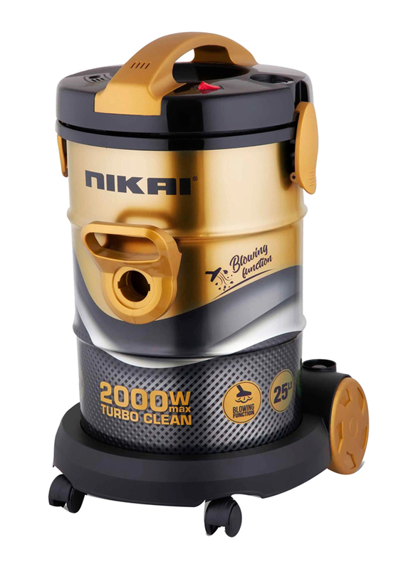 Nikai Vaccum Cleaner, 2000W, Turbo Cleaning