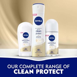 Nivea Clean Protect Anti-Perspirant Deodorant Spray, 150 ml