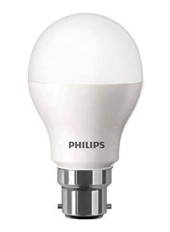 

Philips B22 7W 6500K Essential LED Bulb, White