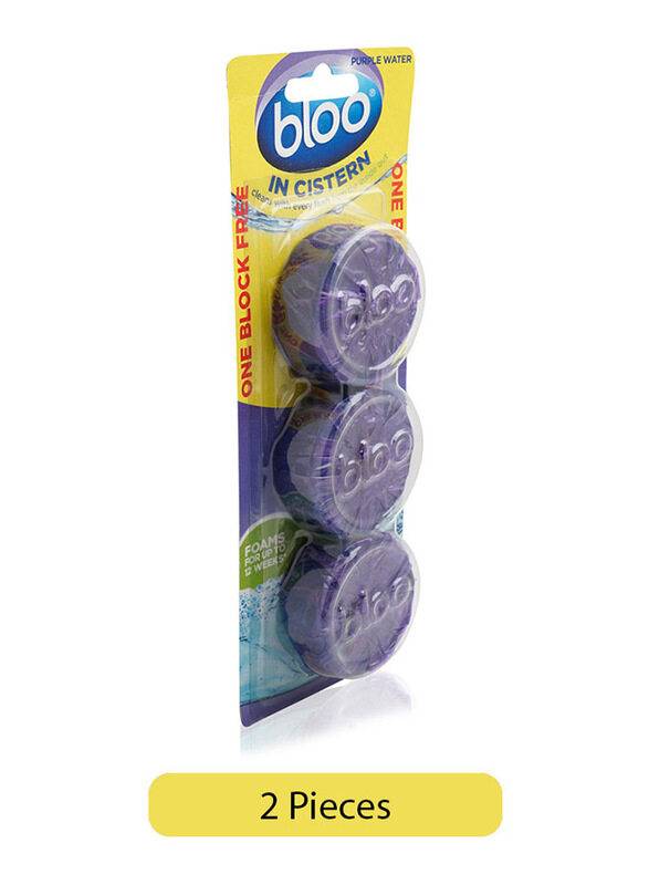 

Jeyes Bloo In-Cistern Purple Blocks, 2 Pieces