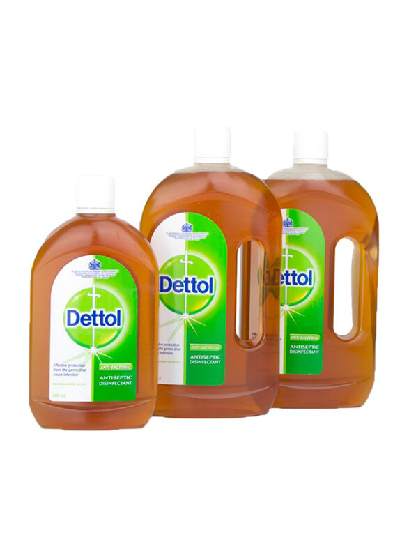 

Dettol Anti Sceptic - 2 x 750ml + 500ml