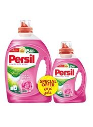 Persil Gel Rose Liquid Detergent, 2 Pieces, 3 Liter + 1 Liter