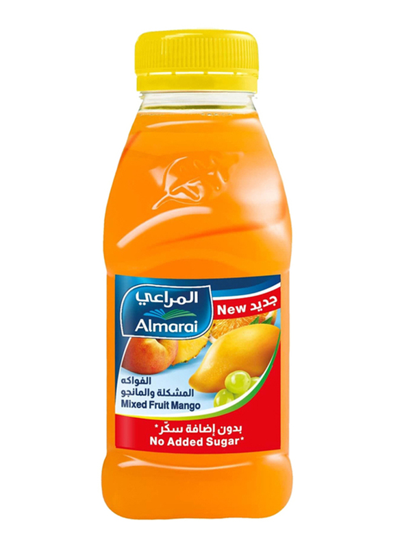 Almarai No Added Sugar Mixed Fruit Mango Juice, 200ml
