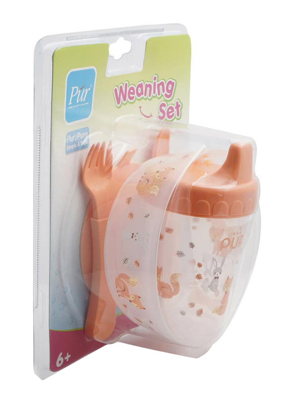 Pur Weaning Set, 6+ Months, Multicolour