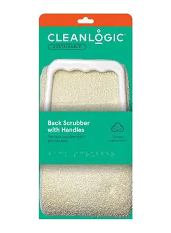 Cleanlogic Back scrubber with Handles