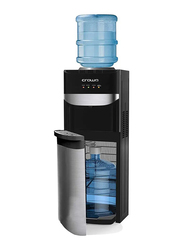 Crownline Top & Bottom Loading Water Dispenser WD-194, Black/Silver
