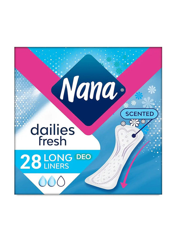 Nana Panty Liners Super Scented - 28 Pieces