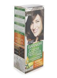 Garnier Color Naturals Creme Haircolor, 5 Light Brown Chatain Clair, 110ml