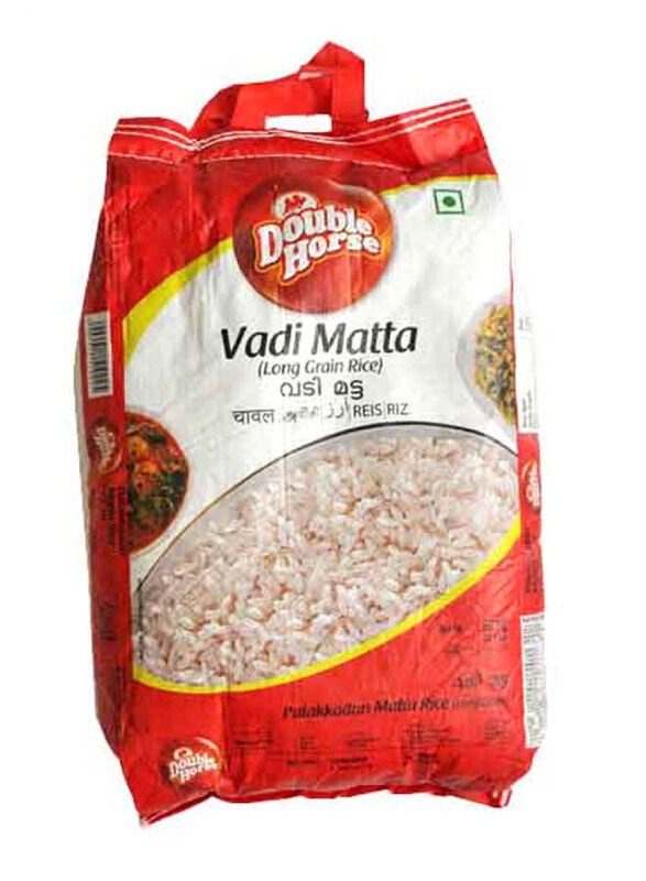 

Double Horse Vadi Matta Rice, 10 Kg