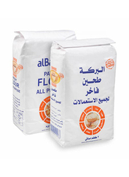 Al Baraka All Purpose Patent Flour, 2 x 2 Kg