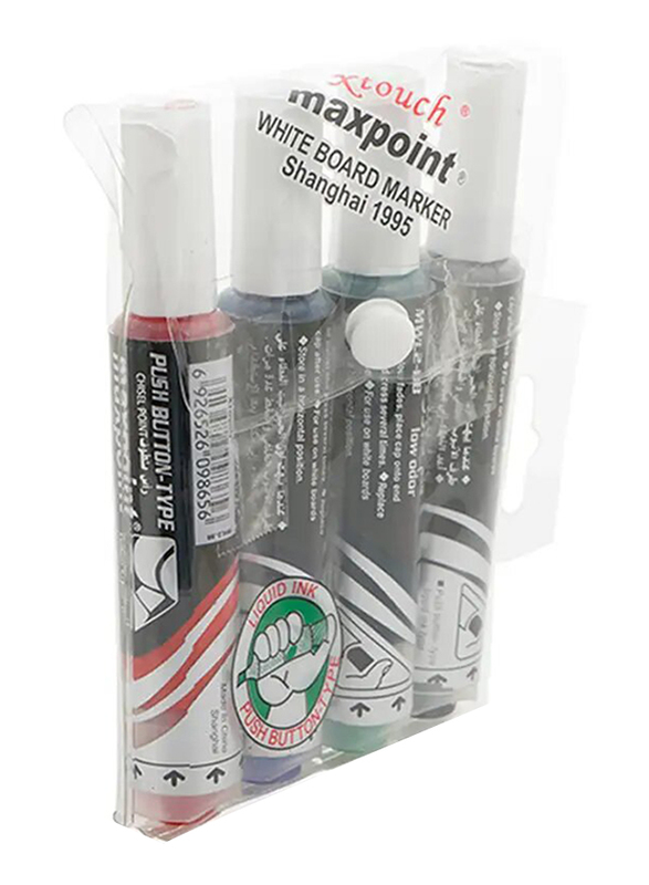 Xtouch Maxpoint White Board Marker - 4 Pieces