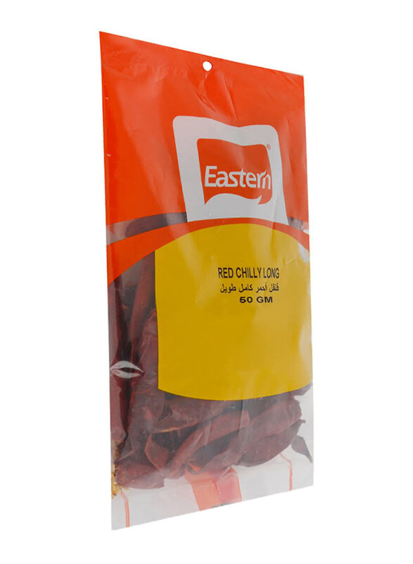 

Eastern Whole Long Red Chilly, 1 Piece x 50g