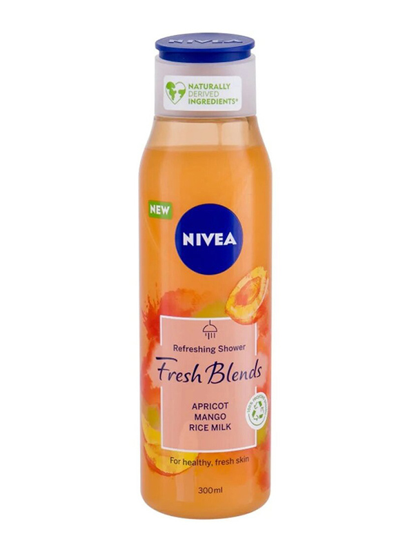 Nivea Fresh Blends Apricot Shower Gel, 300ml