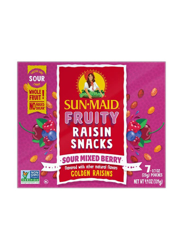 

Sun-Maid Sour Raisin Mixed Berry, 7 x 20g