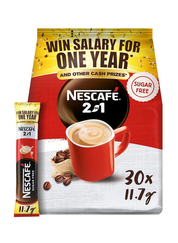 

Nescafe Classic Sugar Free 2 In 1 Instant Coffee, 30 Sachets