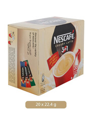 Nescafe 3-in-1 Creamy Latte Mix Sachet Coffee, 20 Sachets x 22.4g