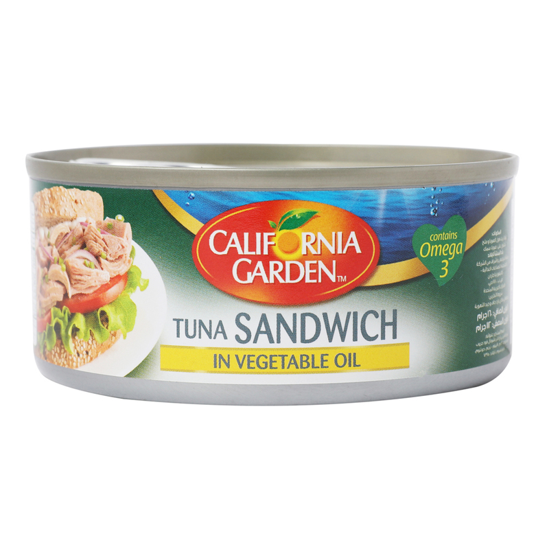 California Garden Tuna Sandwich In Vegetarian Oil, 160g