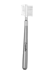 Casalfe Make Up Comb & Brush for Eyebrow / Eyelashes, Silver