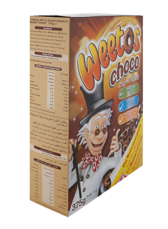 

Weetabix Weetos Choco Wheat Cereal - 375 g