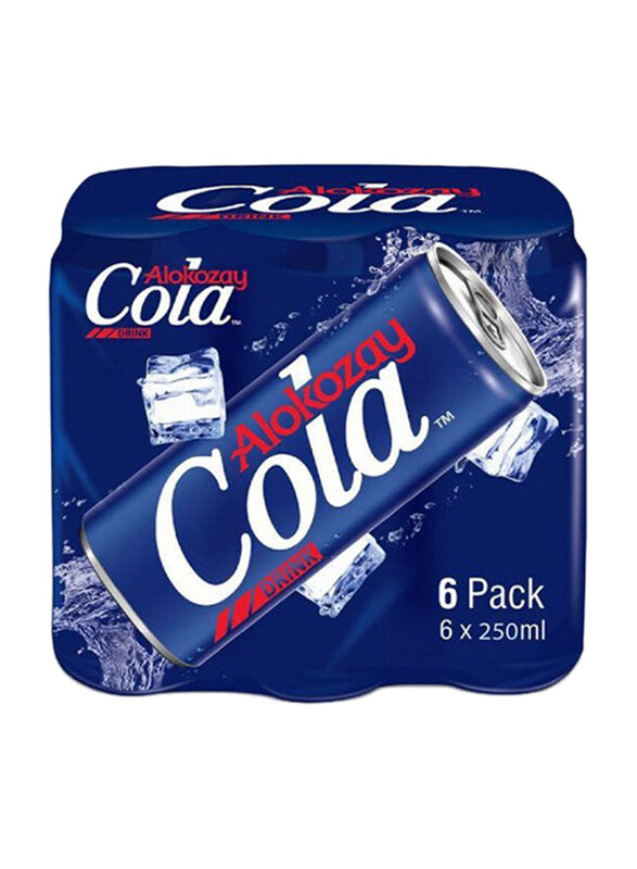 

Alokozay Cola Soft Drink,6 x 250ml