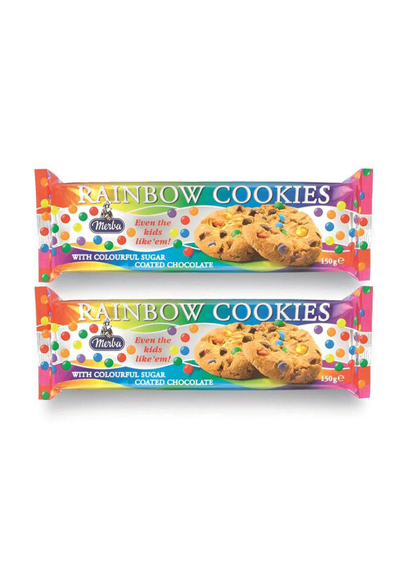 

Merba Rainbow Cookies, 2 x 150g
