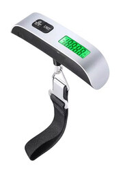 Portable Digital Travel Luggage Scale, Grey/Black