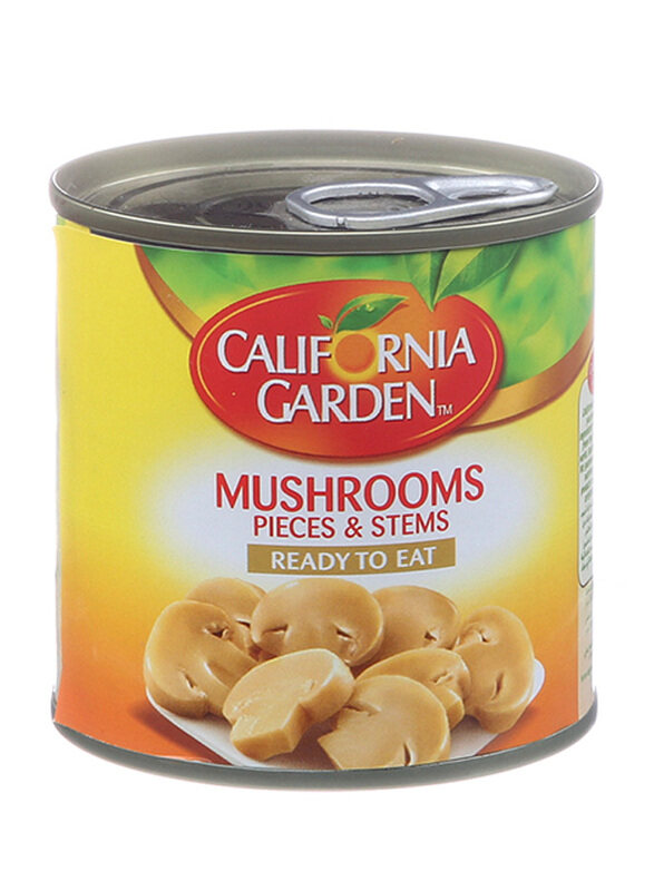 

California Garden Mushrooms Pieces & Stems, 184g