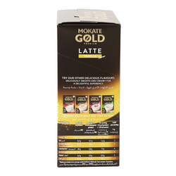 Mokate Gold Latte Vanilla Instant Coffee, 10 x 14g