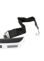 Portable Weight Checker Hanging Scale, B006101, Off White/Black