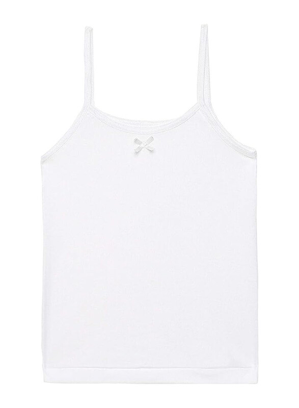 

Apollo Girls Camisole, White, 1/6Y, 1 Piece