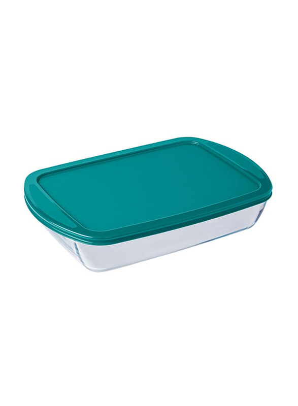 

Pyrex Cook N Store Rectangular Dish with Lid, 4.5 Litres, Multicolour